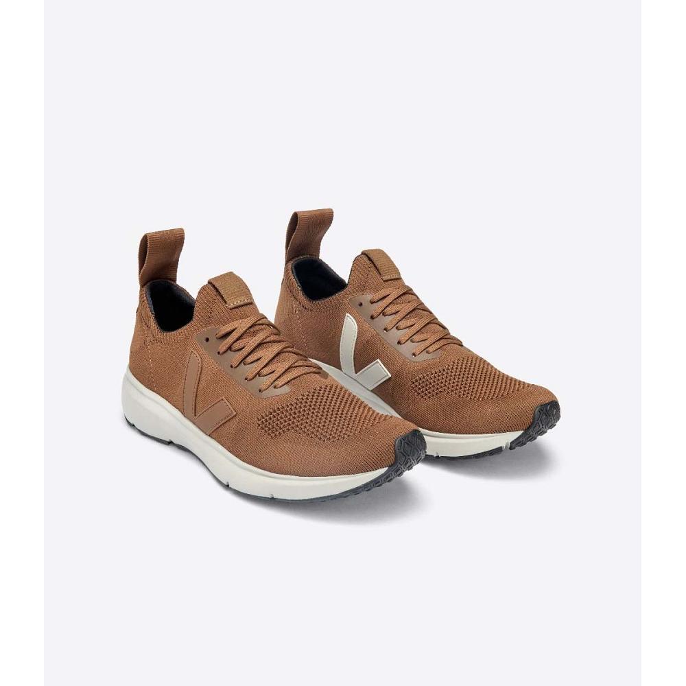 Veja RUNNER STYLE 2 V-KNIT RICK OWENS Cipő Férfi Narancssárga | HU 263PJJ